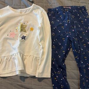 Toddler Girls Matching Set with Pants